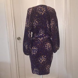 Parker Dresses - Parker animal printed silk wrap dress Parker Dresses - Parker animal printed silk wrap dress